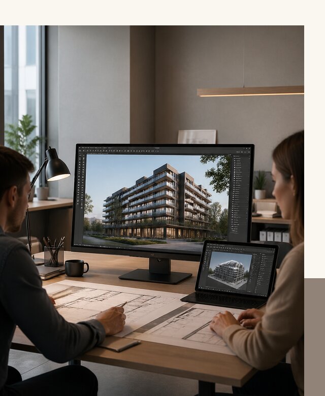 3D визуализация архитектуры и объектов строительства в Сергиеве Посаде